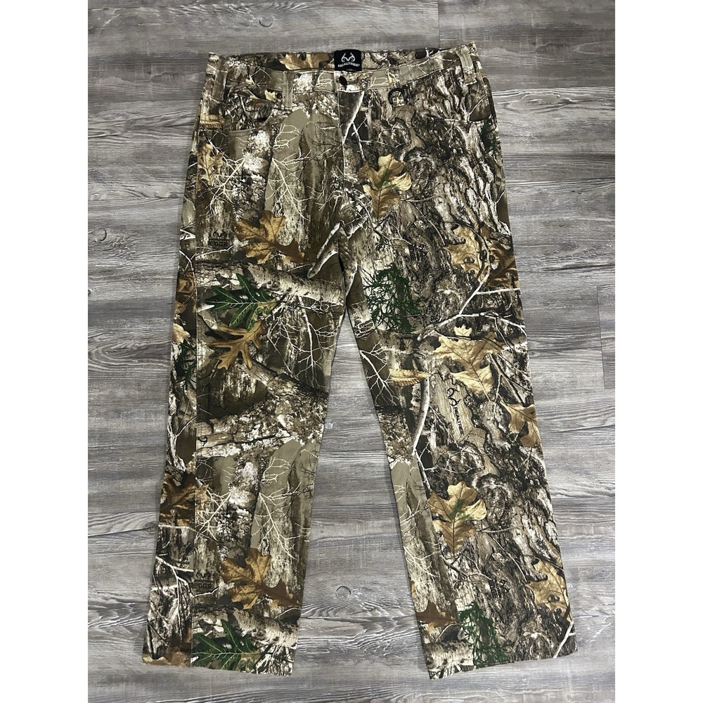 Vintage Wrangler Realtree Hardwoods Hunting/Hike Outdoor Pants Measured 36x30